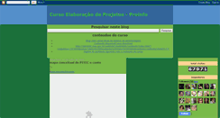 Desktop Screenshot of elaboracaodeprojetos40h.blogspot.com