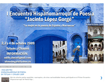 Tablet Screenshot of encuentropoetico-hispanomarroqui.blogspot.com