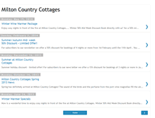Tablet Screenshot of miltoncountrycottages.blogspot.com