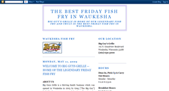 Desktop Screenshot of bigguysgrillefishfry.blogspot.com