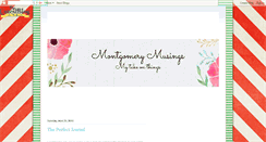 Desktop Screenshot of amontgomerymusings.blogspot.com