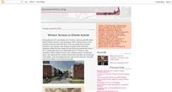 Desktop Screenshot of clevhist.blogspot.com