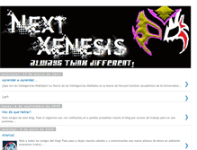 Tablet Screenshot of next-xenesis.blogspot.com