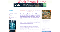 Desktop Screenshot of earn8-2home.blogspot.com