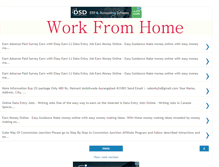 Tablet Screenshot of earn8-2home.blogspot.com