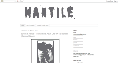 Desktop Screenshot of mantile.blogspot.com