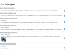 Tablet Screenshot of ianandlaurabelanger.blogspot.com