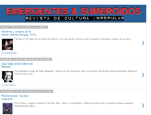 Tablet Screenshot of emergentesysumergidos.blogspot.com