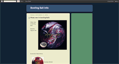 Desktop Screenshot of bowlingballindex.blogspot.com
