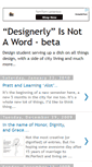 Mobile Screenshot of designerlyisnotaword.blogspot.com