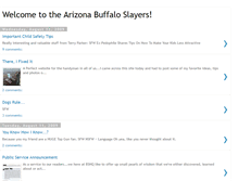 Tablet Screenshot of buffaloslayers.blogspot.com