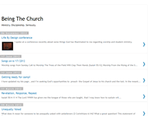 Tablet Screenshot of bethechurch247.blogspot.com