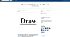 Desktop Screenshot of brightonlifedrawing.blogspot.com