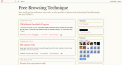 Desktop Screenshot of freebrowsingtech.blogspot.com