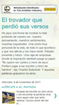 Mobile Screenshot of eltrovadorqueperdiosusversos.blogspot.com