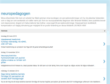 Tablet Screenshot of neuropedagogen.blogspot.com