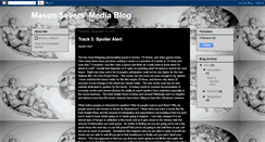 Desktop Screenshot of masonsmediablog.blogspot.com