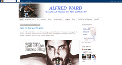 Desktop Screenshot of alfredward.blogspot.com