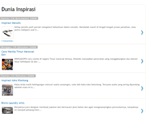 Tablet Screenshot of dunia-inspirasi.blogspot.com