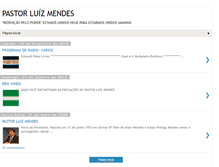 Tablet Screenshot of ministerioredencaoparaprluizmendez.blogspot.com