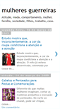Mobile Screenshot of mulheres-guerreiras.blogspot.com
