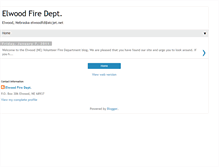 Tablet Screenshot of elwoodfiredept.blogspot.com