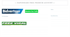 Desktop Screenshot of free-rs-premium-acc.blogspot.com