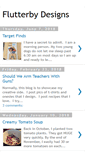 Mobile Screenshot of flutterbydesignsaz.blogspot.com