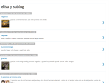 Tablet Screenshot of elisaysublog.blogspot.com