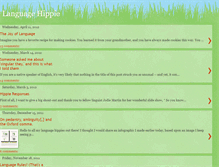 Tablet Screenshot of languagehippie.blogspot.com
