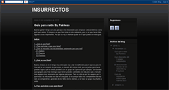 Desktop Screenshot of insurrectos-wow.blogspot.com