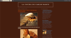 Desktop Screenshot of lacocinadecarlosbarco.blogspot.com