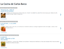 Tablet Screenshot of lacocinadecarlosbarco.blogspot.com