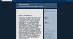 Desktop Screenshot of projectlifeline.blogspot.com