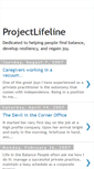 Mobile Screenshot of projectlifeline.blogspot.com