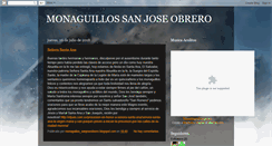 Desktop Screenshot of monaguillossanjoseobrero.blogspot.com