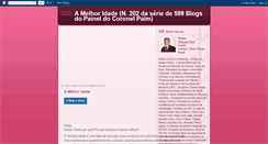 Desktop Screenshot of amelhoridade.blogspot.com