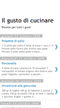 Mobile Screenshot of gustodicucinare.blogspot.com