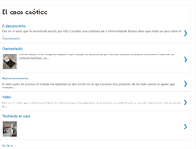 Tablet Screenshot of elcaoscaotico.blogspot.com