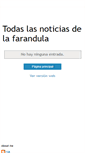 Mobile Screenshot of infofarandula.blogspot.com
