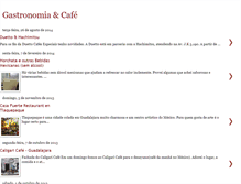 Tablet Screenshot of gastronomiaecafe.blogspot.com