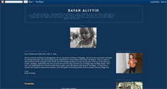 Desktop Screenshot of bayanaliyyih.blogspot.com