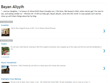 Tablet Screenshot of bayanaliyyih.blogspot.com