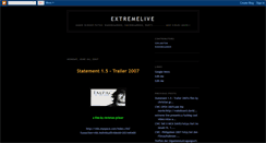 Desktop Screenshot of extremelive.blogspot.com