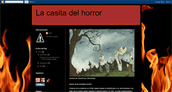Desktop Screenshot of horroresdeultratumba.blogspot.com