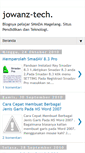 Mobile Screenshot of jowanz-tech.blogspot.com