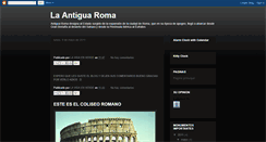 Desktop Screenshot of historiaantiguaroma.blogspot.com