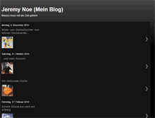 Tablet Screenshot of jeremy-noe.blogspot.com
