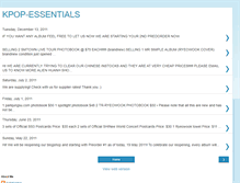 Tablet Screenshot of kpop-essentials.blogspot.com