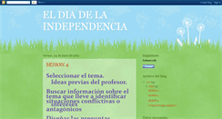 Desktop Screenshot of eldiadelaindependencia.blogspot.com